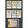 192a Ras Al Khaima MNH ** Mi N°649/654 B bloc 116 Non dentelé imperf jeux olympiques olympic games MUNICH 72