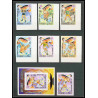 192b Ras Al Khaima MNH ** Mi N°649/654 B bloc 116 Non dentelé imperf jeux olympiques olympic games MUNICH 72