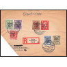 15814 allemagne Occupation Alliée recommandé sowjetische zone berlin 1948 lettre cover