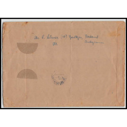 15820 allemagne deutsche post bautzen 1946 lettre cover