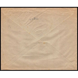 15846 allemagne reich infla N°24 graf bayrouth lettre cover