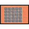 15849 allemagne reich lindau infla 1923 DIENFTMARKE service N°29 25 timbres lettre cover