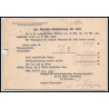 15854 allemagne reich DIENFTMARKE service N°27/29 donau 1923 lettre cover