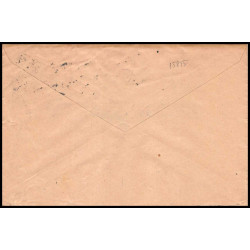 15855 allemagne reich DIENFTMARKE service N°26/27 bloc 8 1922 bremerhaven lettre cover