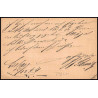 15862 allemagne reich post 1/2 p Ganzsache Mi P1 liebau polska 1874 carte postale entier stationery