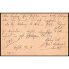 15869 allemagne reich post 1/2 p Ganzsache Mi P1 krefeld 1874 carte postale entier stationery