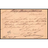 15874 allemagne reich post 1/2 p Ganzsache Mi P1 coeln 1875 carte postale entier stationery