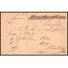 15878 allemagne reich post 1/2 p Ganzsache Mi P1 coeln 1874 carte postale entier stationery