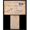 15889 allemagne giessen 24 audincourt 1918 kriegsgefangenenpost guerre 1914/1918 ww1 censure lettre cover