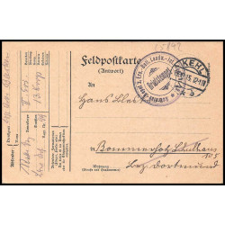 15892 allemagne kehl 1915 infanterie 99 feldpost guerre 1914/1918 ww1 censure carte postcard