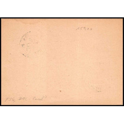 15900 allemagne Ganzsache deutsche post 12Pfg Michel P36 dresden 1948 carte postale entier stationery 