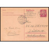15904 allemagne reich Ganzsache 15Pfg wurzburg 1939 zurich suisse carte postale entier stationery 