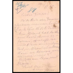 15931 allemagne feldpost 323 wien osterreeich 1915 ww1 guerre 14/18 carte postcard 