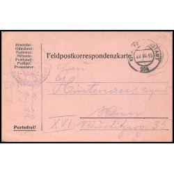 15932 allemagne feldpost 204 ww1 guerre 14/18 1915 carte postcard 