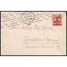 15955 allemagne reich infla N°281 krag berlin 1923 seul sur lettre cover 