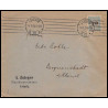 15963 allemagne reich infla N°324 krag zuleger leipzig 1923 seul sur lettre cover 