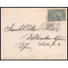 15966 allemagne reich infla N°245 1923 seul sur lettre cover 