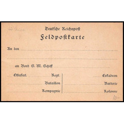 15970 allemagne feldpostkarte neuf tb ww1 guerre 14/18 N°lettre cover 