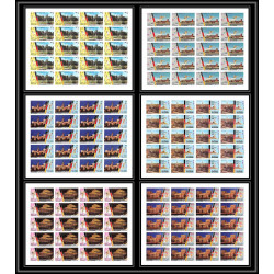 195d Ras Al Khaima MNH ** N°724/729 B jeux olympiques olympic games munich 72 Non dentelé imperf feuilles sheets