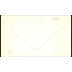 15972 allemagne saar N°376/378 volkshilfe 10/12/1956 lettre cover 