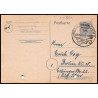 15984 allemagne Occupation Alliée Ganzsache sowjetische zone markneukirchen 1949 carte postale entier stationery 