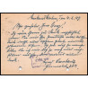 15984 allemagne Occupation Alliée Ganzsache sowjetische zone markneukirchen 1949 carte postale entier stationery 