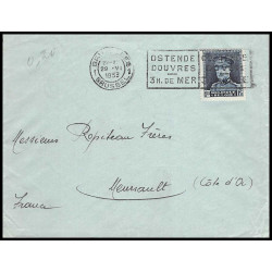 15987 belgique lot de 8 lettre et documents depuis 1949 cover 