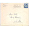 15987 belgique lot de 8 lettre et documents depuis 1949 cover 