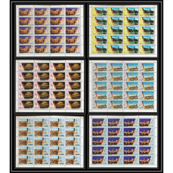 196e Ras Al Khaima MNH ** Mi N°724/729 A jeux olympiques olympic games munich 72 cote 34 feuilles sheets cote 170