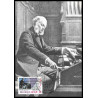 16063 cesar franck 1985 musique music Belgique carte maximum