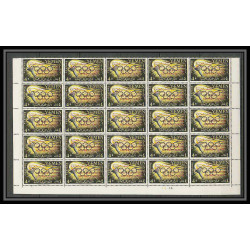 197b yemen kingdom MNH ** N°6/7 A 1962 jeux olympiques olympic games cote 10 euros overprinted red feuilles sheets