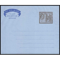 16175 6d neuf TB aérogramme air letter entier stationery gambia gambie