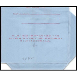 16177 8d bathurst Banjul 1969 aérogramme air letter entier stationery gambia gambie