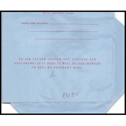 16178 8d neuf TB aérogramme air letter entier stationery gambia gambie