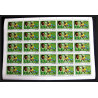 198c Fujeira MNH ** Mi N°544/549 A Football (Soccer) Mexico 70 feuilles sheets