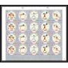 200d Fujeira MNH ** Mi N°673/677 B Non dentelé imperf jeux olympiques olympic games MUNICH feuilles sheets