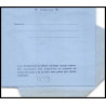 16432 3$ bleu neuf TB par avion aérogramme air letter entier stationery equateur ecuador