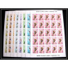 205d Manama Mi MNH ** N°47/54 B Non dentelé imperf jeux olympiques olympic games grenoble 68 feuilles sheets