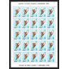 207c - Ajman MNH ** Mi N°199/206 A jeux olympiques olympic games grenoble 68 hockey skating jumping feuilles sheets