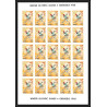 208c Ajman MNH ** Mi N°199/206 B jeux olympiques olympic games grenoble 68 Non dentelé imperf feuilles sheets