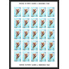 208c Ajman MNH ** Mi N°199/206 B jeux olympiques olympic games grenoble 68 Non dentelé imperf feuilles sheets