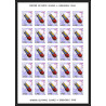 208c Ajman MNH ** Mi N°199/206 B jeux olympiques olympic games grenoble 68 Non dentelé imperf feuilles sheets