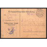 16994 gefangenenlager stendal 1917 paris guerre censure 14/18 ww1 lettre kriegsgefangenenpost allemagne germany