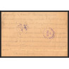 17005 gefangenen lager langensalza 1917 paris guerre censure 14/18 ww1 lettre kriegsgefangenenpost allemagne germany
