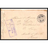 17011 camp de prisonniers de guerre censure de Stuttgart II 1915 nancy 14/18 ww1 kriegsgefangenenpost allemagne germany