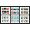 213b Ras al khaima MNH ** N°253 /358 B Non dentelé imperf jeux olympiques olympic games GRENOBLE 68 feuilles sheets