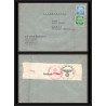 17043 koln 1941 pour paris guerre censure 39/45 ww2 allemagne reich germany lettre cover