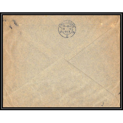 17044 augsburg 1915 pour amsterdam guerre 14/18 ww1 allemagne germany lettre cover
