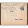 17046 melsbach crefeld linn pour gouda 1915 guerre censure 14/18 ww1 allemagne germany lettre cover