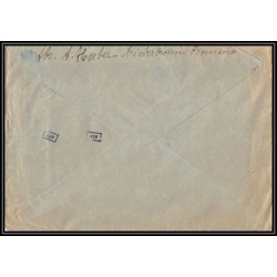 17047 Niederbronn-les-Bains 1942 paris guerre censure 39/45 ww2 allemagne reich germany lettre cover